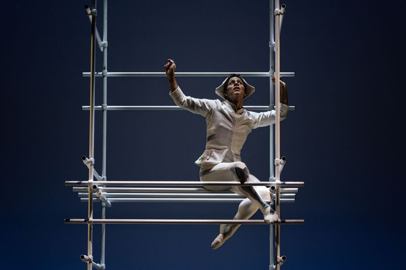 Marcelino Sambé as Pierrot in Pierrot Lunaire ©2026 Camilla Nervi